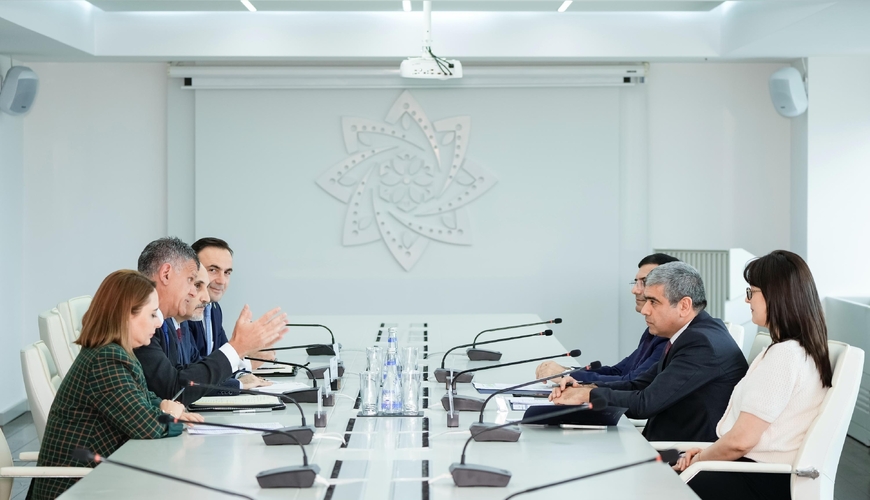 Nazirlikdə Cio Kristofoli ilə görüş olub