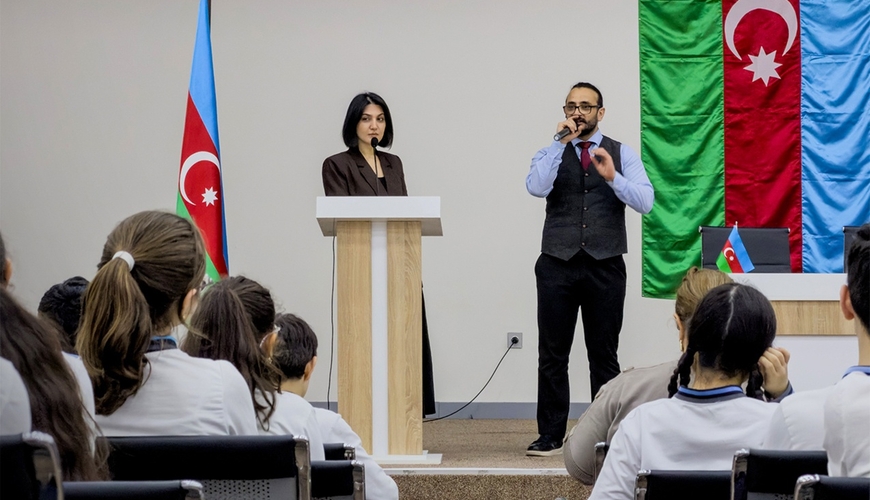 ADY şagirdlərə təlim keçdi - Fotolar