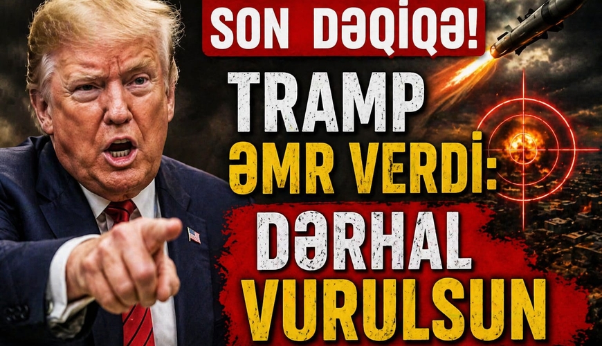 Tramp ƏMR VERDİ: Dərhal VURULSUN