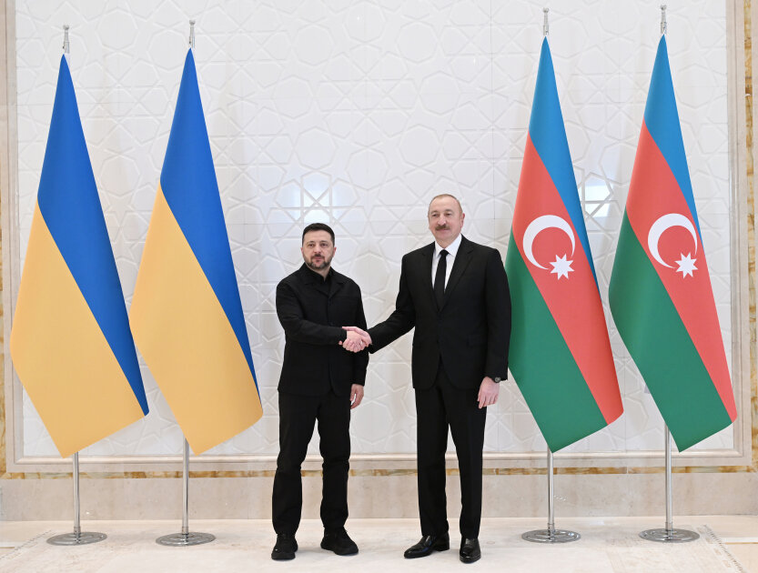 Azərbaycanla Ukrayna arasında 6 sənəd imzalandı