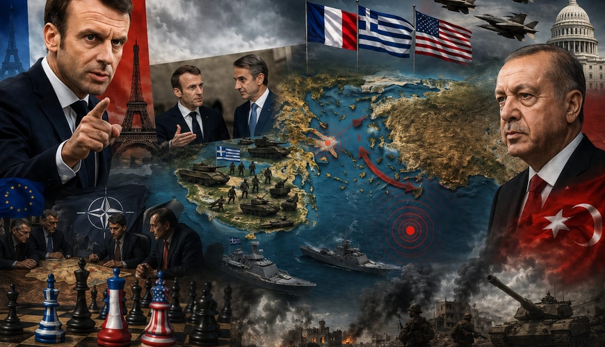 Makron Yunanıstanı “intihar ssenarisi”nə yönəldir: Fransa Türkiyəyə qarşı “savaş bataqlığı” planı qurur