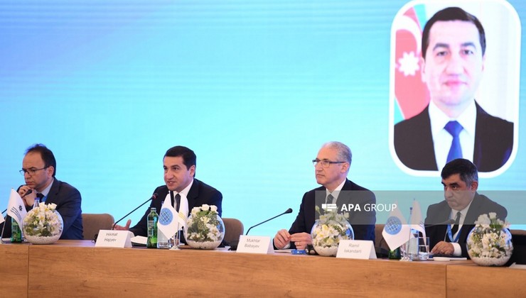 "Ermənistanla dialoq prosesi Azərbaycanın xoş niyyətini nümayiş etdirir" - Hikmət Hacıyev