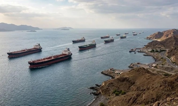 Hörmüzdə blokada yarıldı-Nəhəng tankerlər raketlərin altından keçir