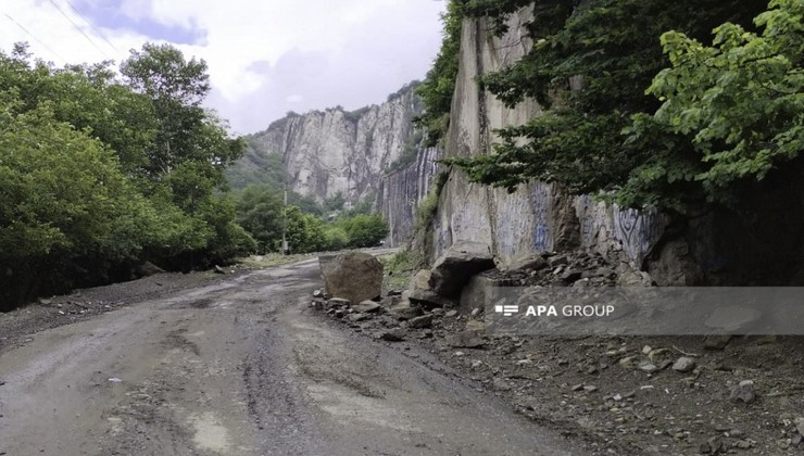 İsmayıllı-Lahıc yolu bağlanıb
