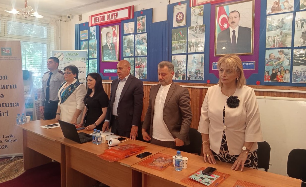 SALYANDA MAARİFLƏNDİRİCİ TƏDBİR - Erkən nikahların fəsadlarından bəhs edildi / Fotolar