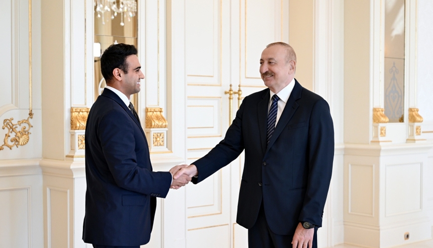 Prezident ABŞ Konqresinin Nümayəndələr Palatasının üzvünü qəbul etdi