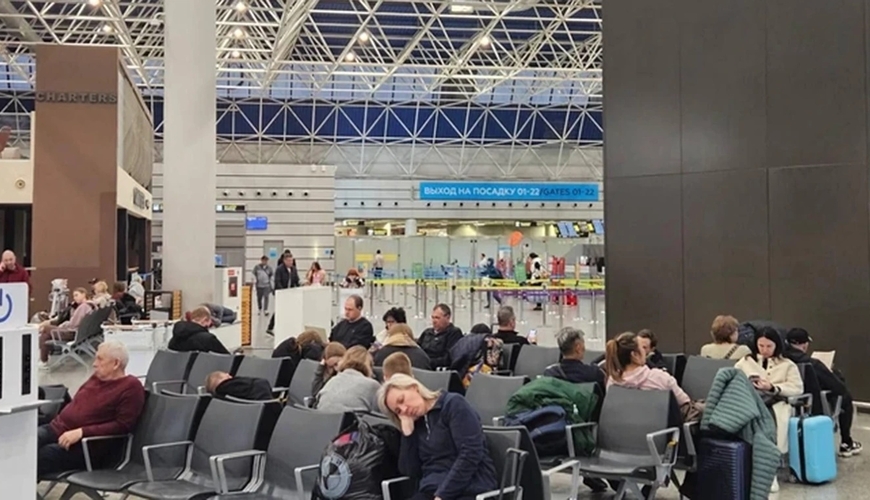 Rusiyada HƏYƏCAN: Hava limanı bağlandı, uçuşlar LƏĞV EDİLDİ