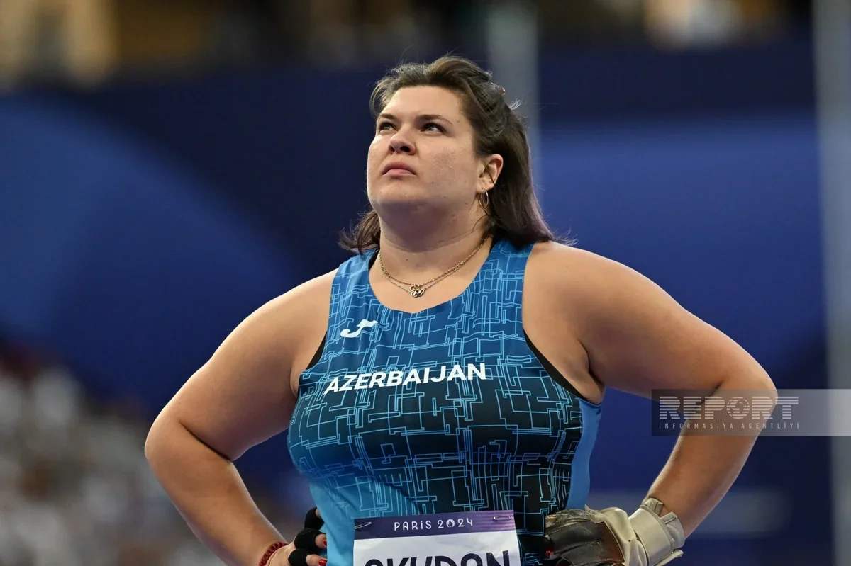 Azərbaycan atleti Anna Skidan: 