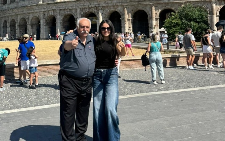 Eldar Mansurovla Aysel Teymurzadə Romada