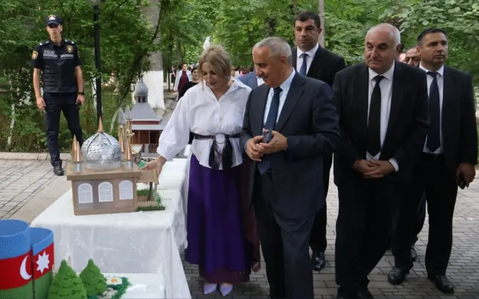 Qusarda milli folklor və xalq yaradıcılığı nümunələri təqdim olunub