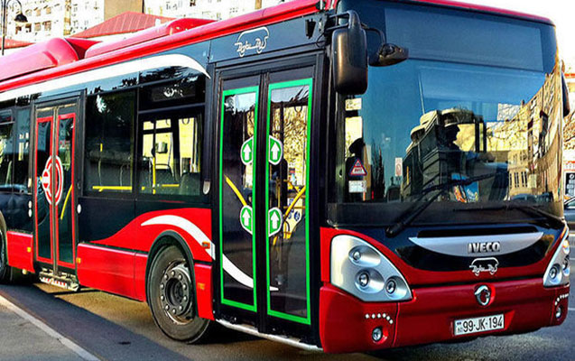 Avtobus bu dayanacaqlarda saxlamayacaq - Siyahı