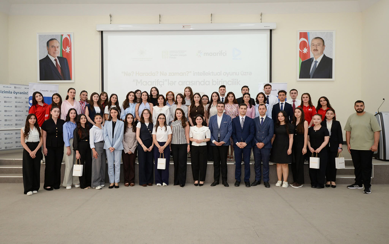 “Maarifçi”lər arasında intellektual oyun keçirildi - Fotolar