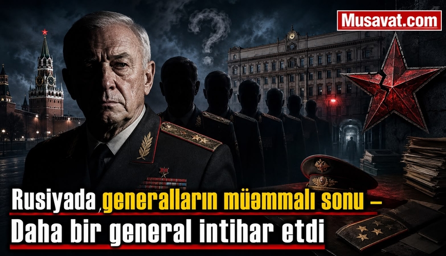 Rusiyada generalların müəmmalı sonu - Daha bir general intihar etdi