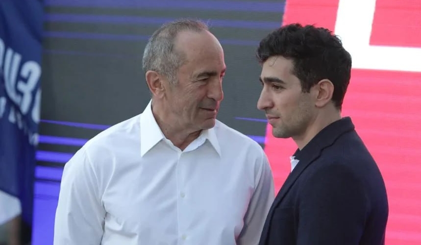 Robert Köçəryan və oğlu SAXLANILDI...