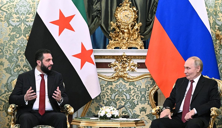 Moskva və Şam arasında telefon təması: Putinlə Əhməd əş-Şər arasında kritik danışıq