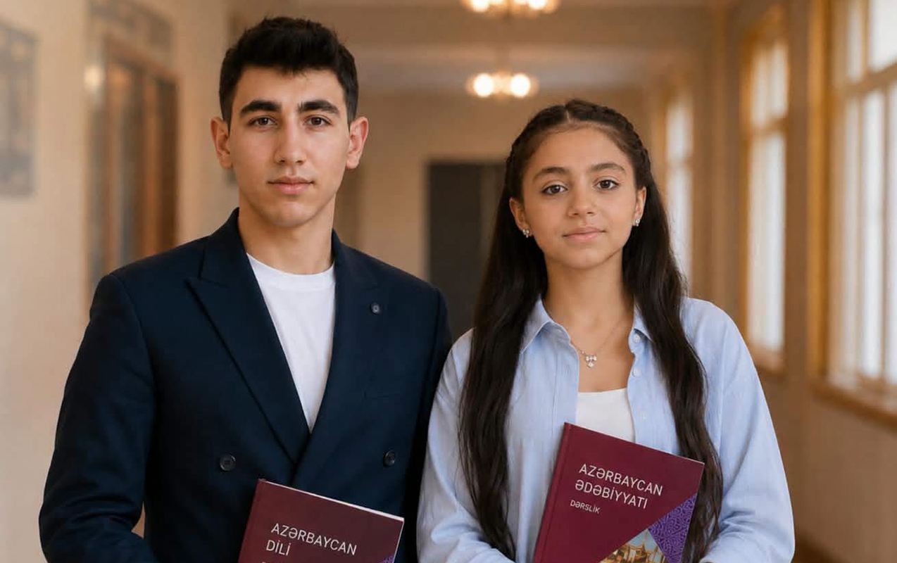 Sinif yoldaşı olan bacı-qardaş indi də qrup yoldaşı oldu - Foto