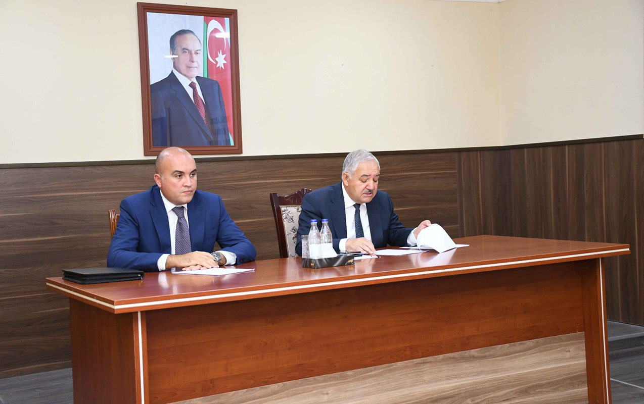 Ağdamda dövlət proqramının icrasına dair tədbir keçirildi - Fotolar