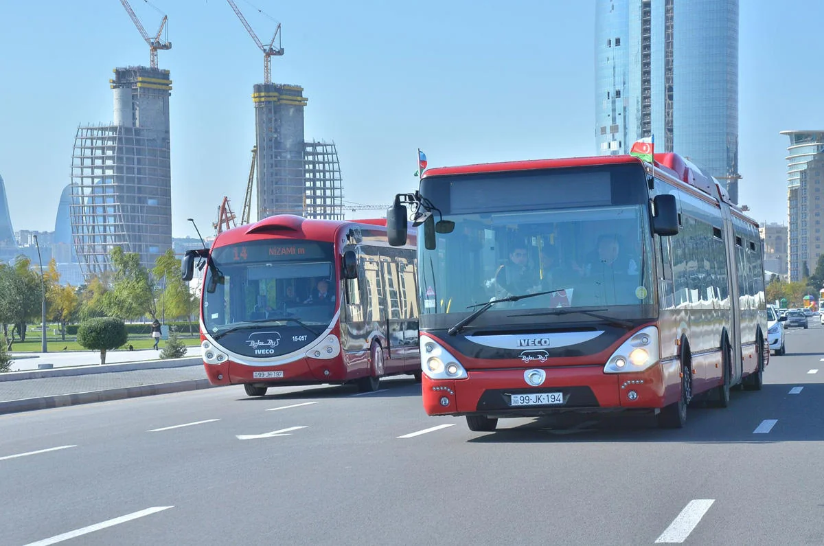 Bakıda dörd avtobus marşrutunun hərəkət sxemi dəyişdirildi