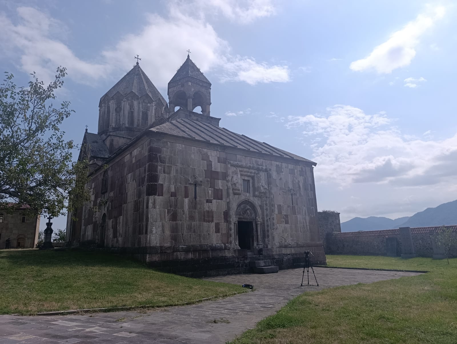Alban-Udi xristian dini icmasının üzvləri Gəncəsər məbədini ziyarət ediblər- FOTO