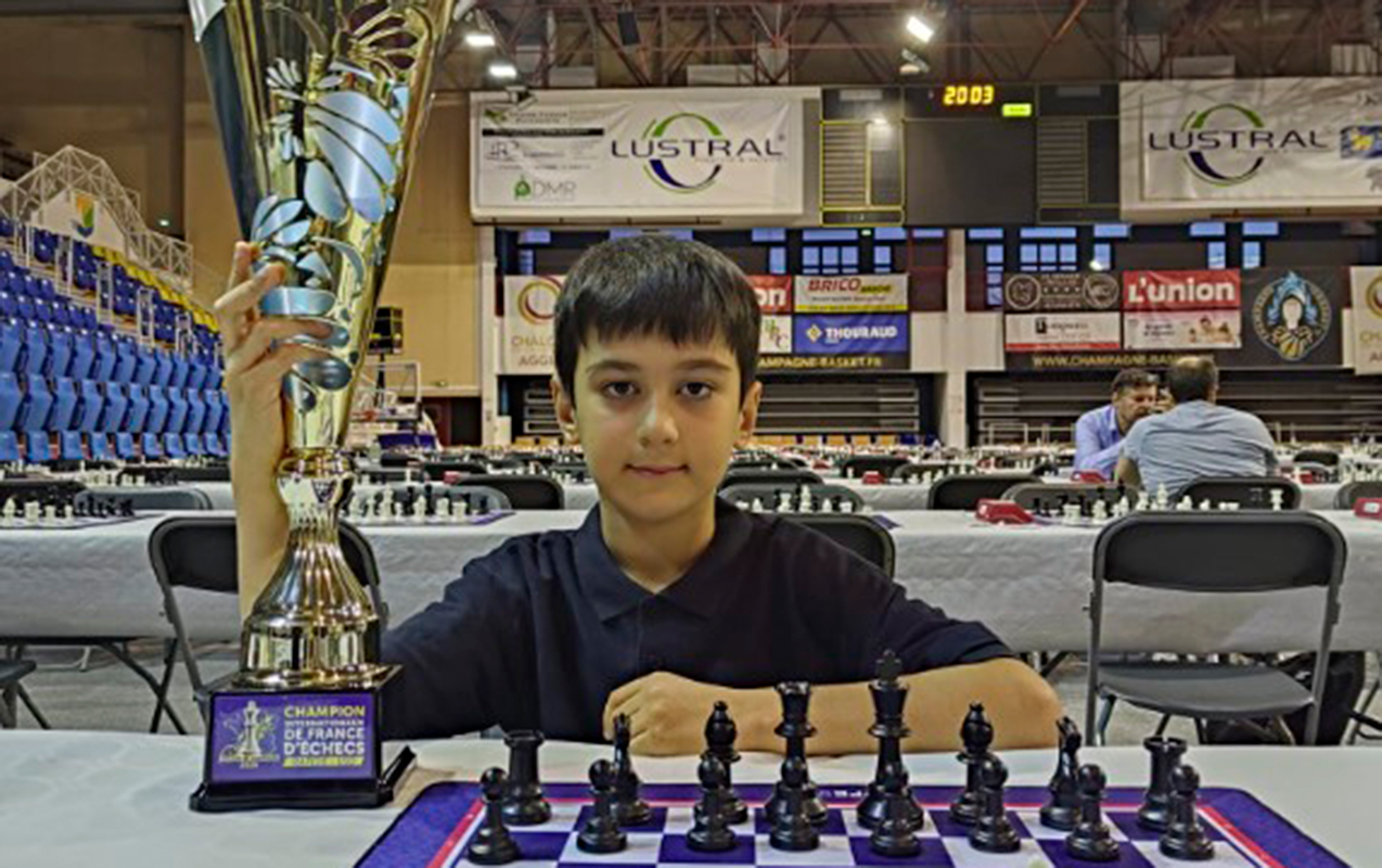 Azərbaycanlı şahmatçı Fransa çempionu oldu - Foto