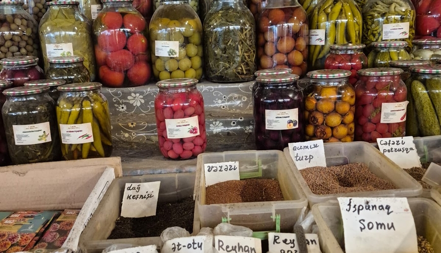 Satıcı narazı, bəs alıcı... – Turşu bazarından REPORTAJ (Fotolar)