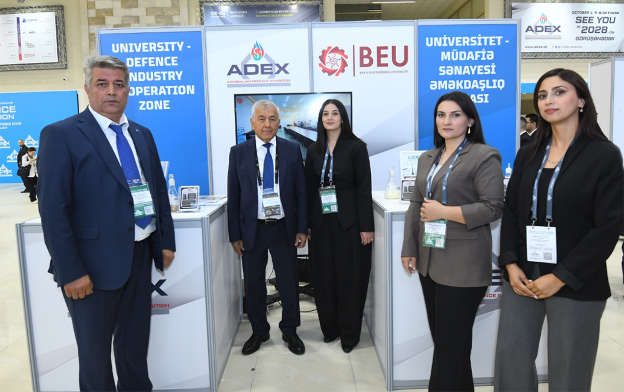 BMU “ADEX 2026”da 11 elmi-tədqiqat nəticəsini təqdim edir - Fotolar