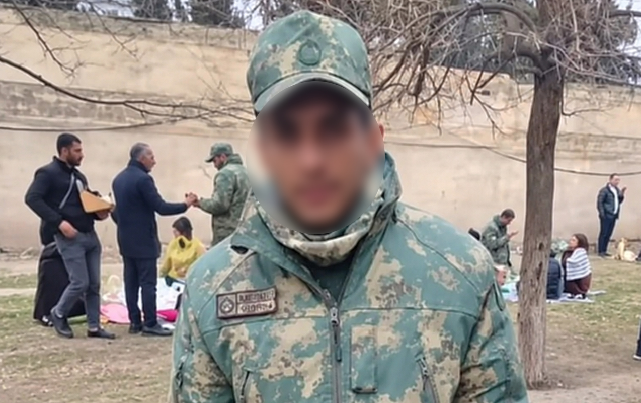 Azərbaycanlı hərbçi Ermənistan ərazisinə keçib