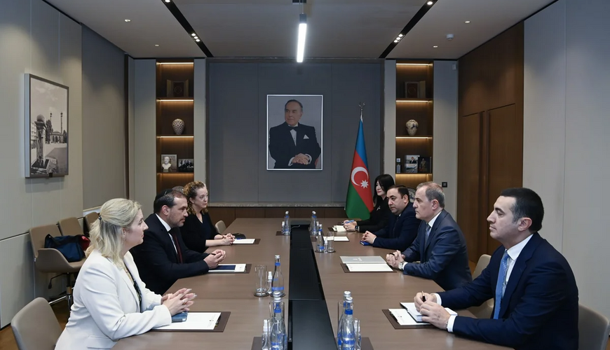 Ceyhun Bayramov Arye Laytstounla Azərbaycan-ABŞ strateji tərəfdaşlığını müzakirə etdi