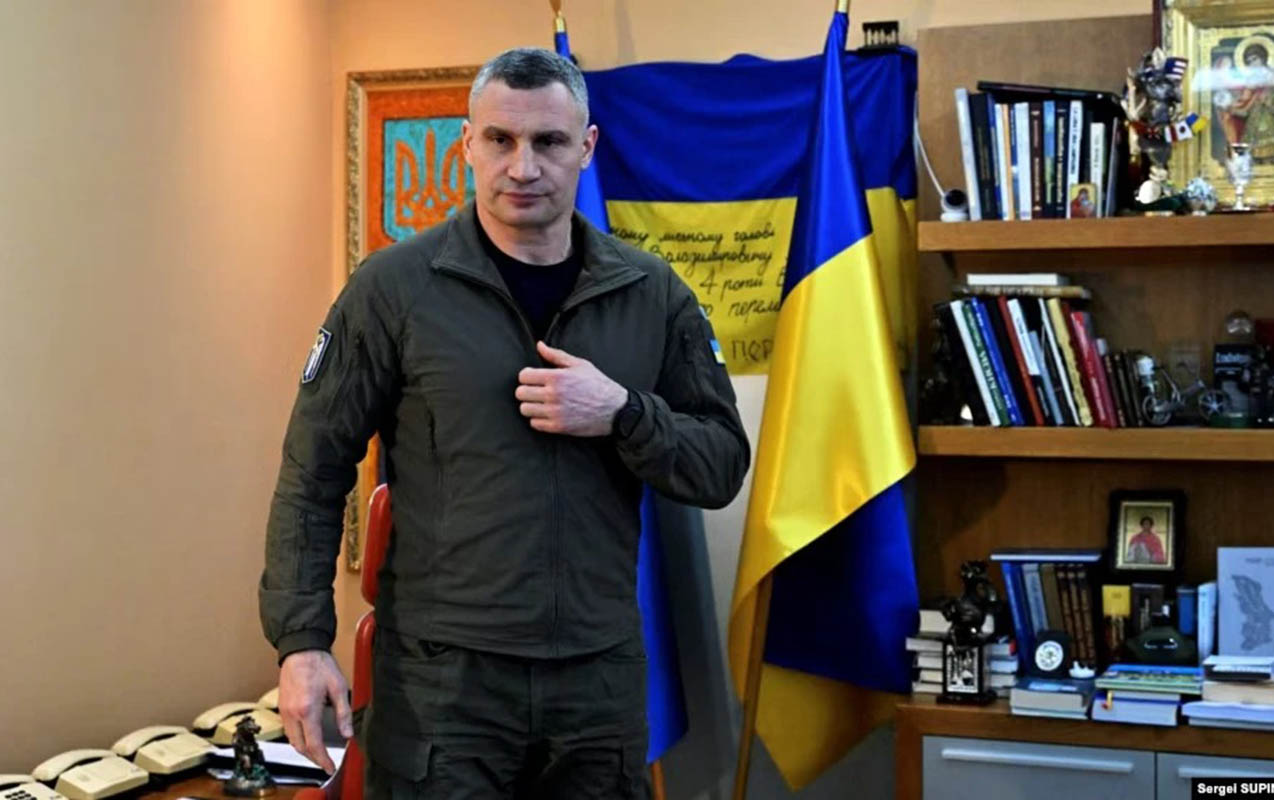 Kiyev sakinlərinə şəhəri müvəqqəti tərk etməyi məsləhət gördü