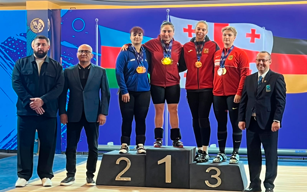 Xanım atletimiz Avropa birinciliyində 3 medal qazandı