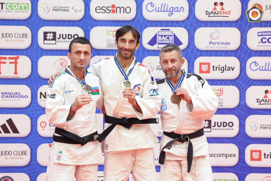 Azərbaycanın veteran cüdoçuları Avropa çempionatında daha 2 medal qazanıblar