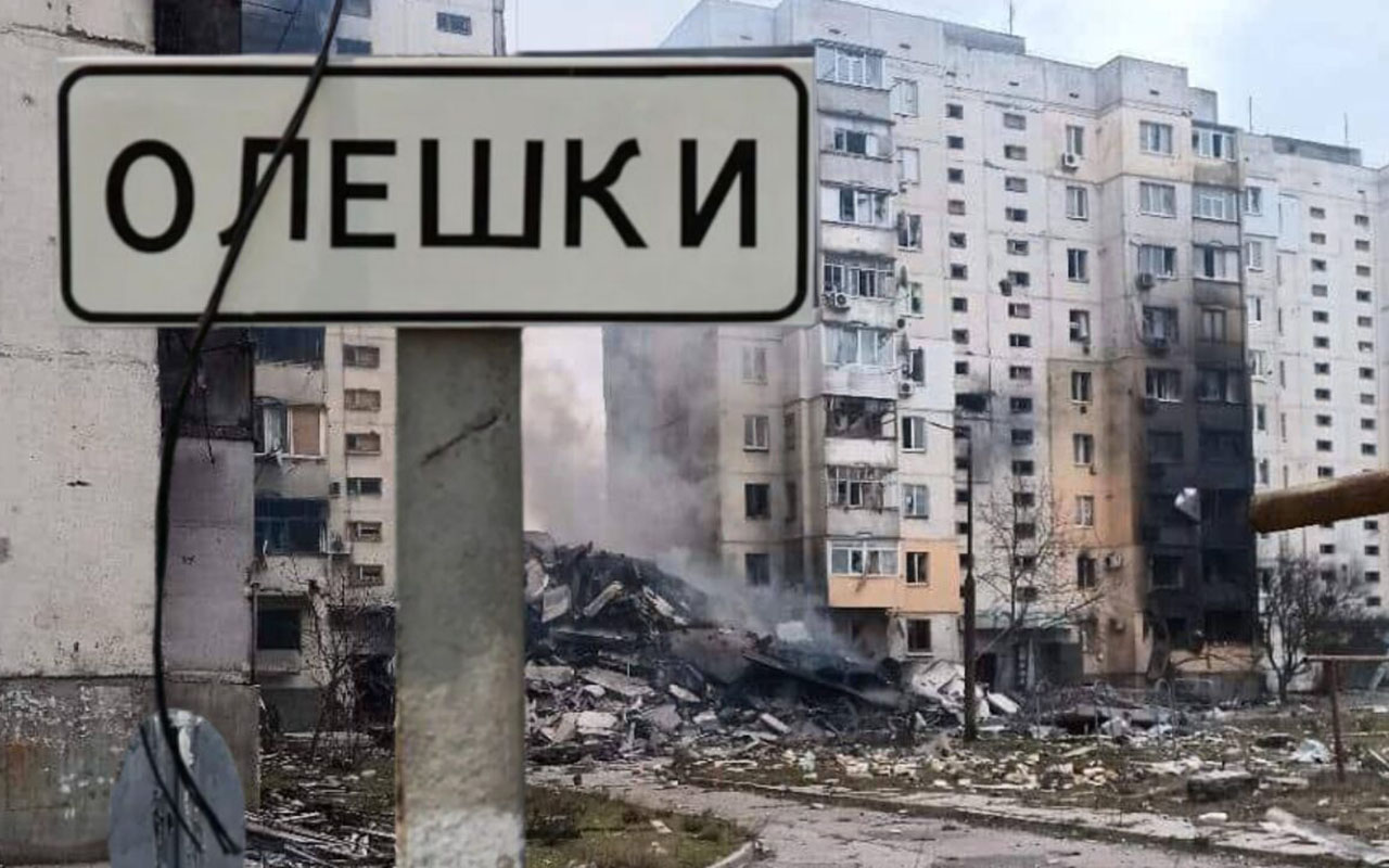 Oleşkidə atəşkəs qüvvəyə mindi