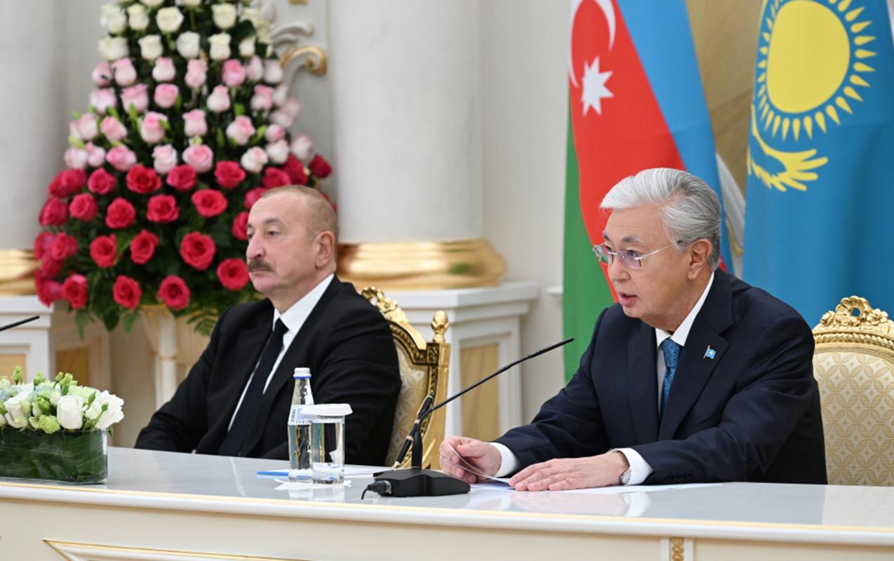 “Tarixi missiyanı yerinə yetirib, görkəmli dövlət xadimidir” - Tokayev İlham Əliyev haqda