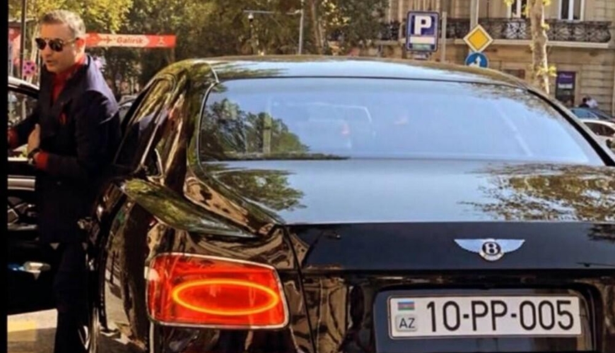 Rüfət Axundov bahalı maşın və nömrəsini paylaşdı – FOTO