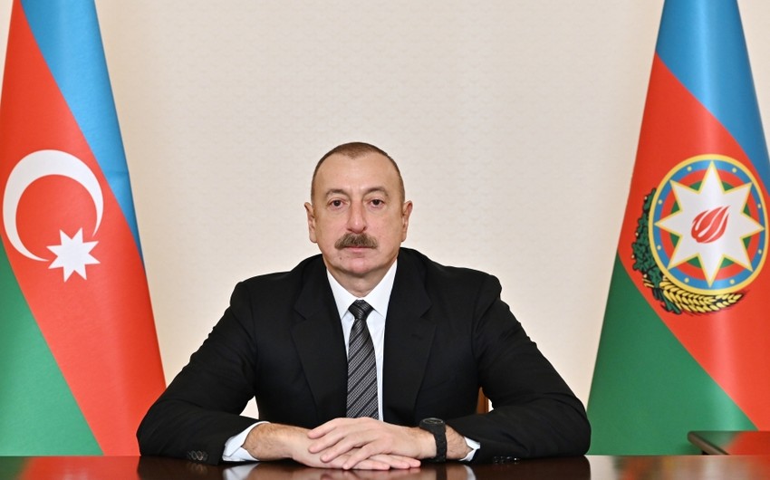 İlham Əliyev Donald Trampa başsağlığı verib