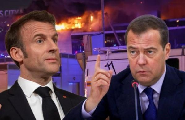 “Fransanın prezidenti yoxdur” - Medvedev indi də Makronu təhqir etdi
