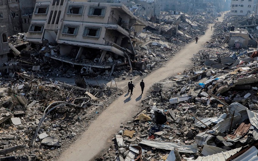 Beş ölkə Qəzzaya havadan humanitar yardım çatdırıb