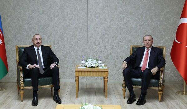 Tiencində İlham Əliyevin Rəcəb Tayyib Ərdoğanla görüşü olub