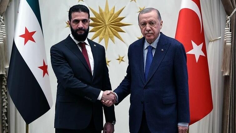 Ərdoğan İstanbulda Şara ilə görüşdü