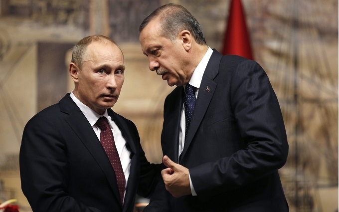 Putin Ərdoğanla görüşdü
