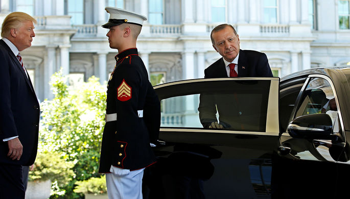 Ərdoğan, Tramp, Salman və Şara görüş keçirdi - Foto