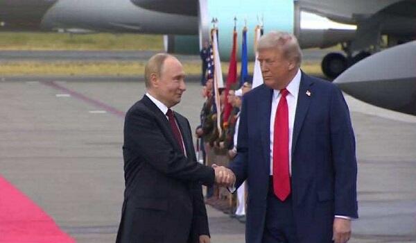 Putin-Tramp görüşündə nadir hadisə...