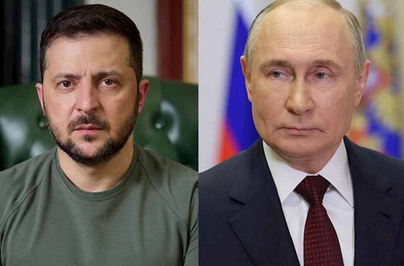 Putindən Zelenskiyə: Moskvaya gələrsə təhlükəsizliyinə zəmanət veririk