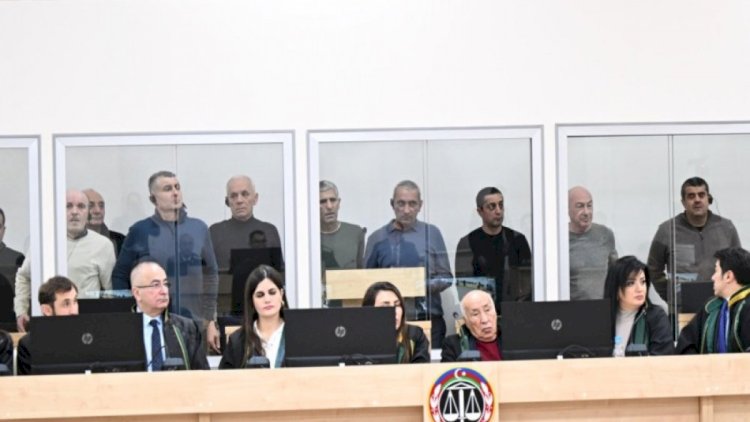 Ermənistan vətəndaşlarının məhkəməsində prokurorlar ittiham çıxışına başladı