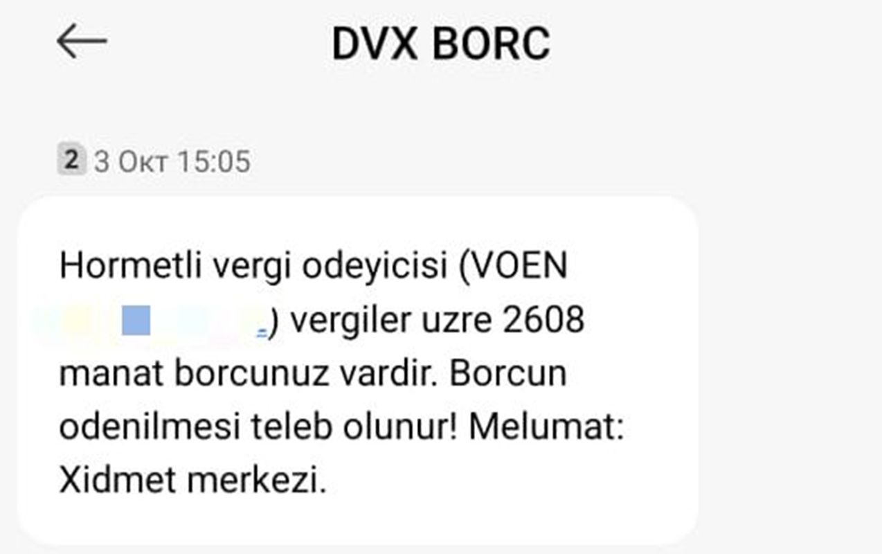 “Gömrükdə 11 minlik əməliyyat ediblər, borc isə mənə gəlib”