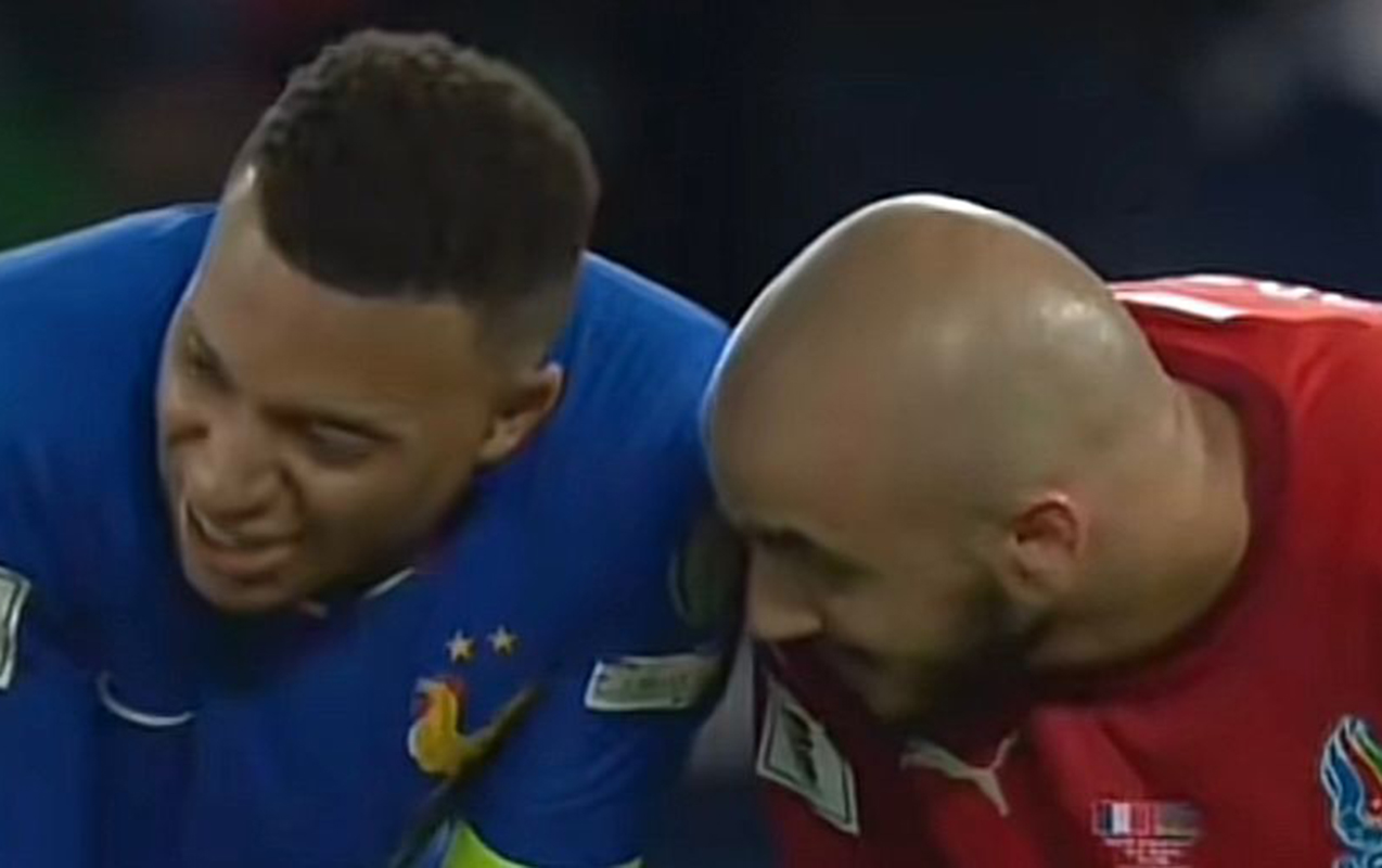 Elvin Bədəlovla Mbappe nə danışıb? - Video