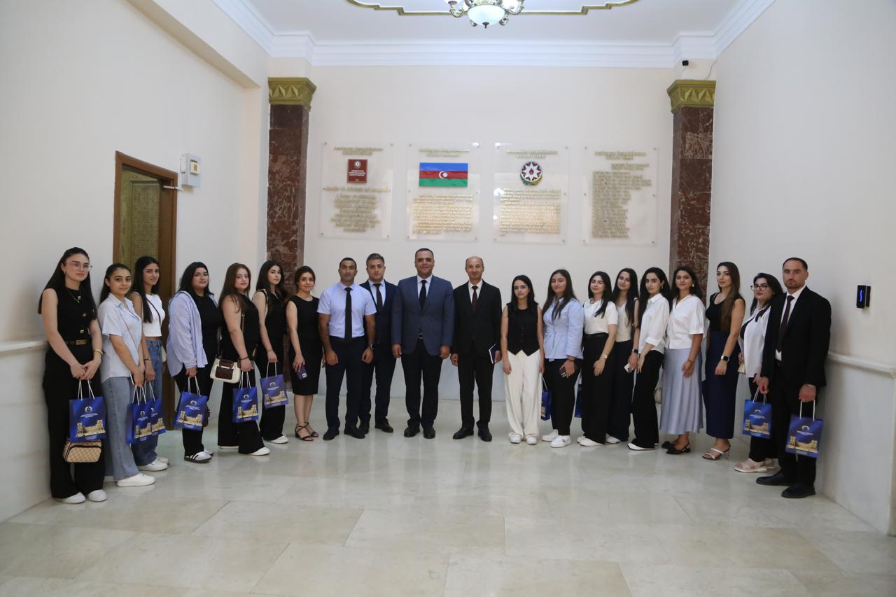 Ombudsman Aparatında yüksək bal toplayan abituriyent və ictimai fəal gənclər üçün info-tur təşkil olunub