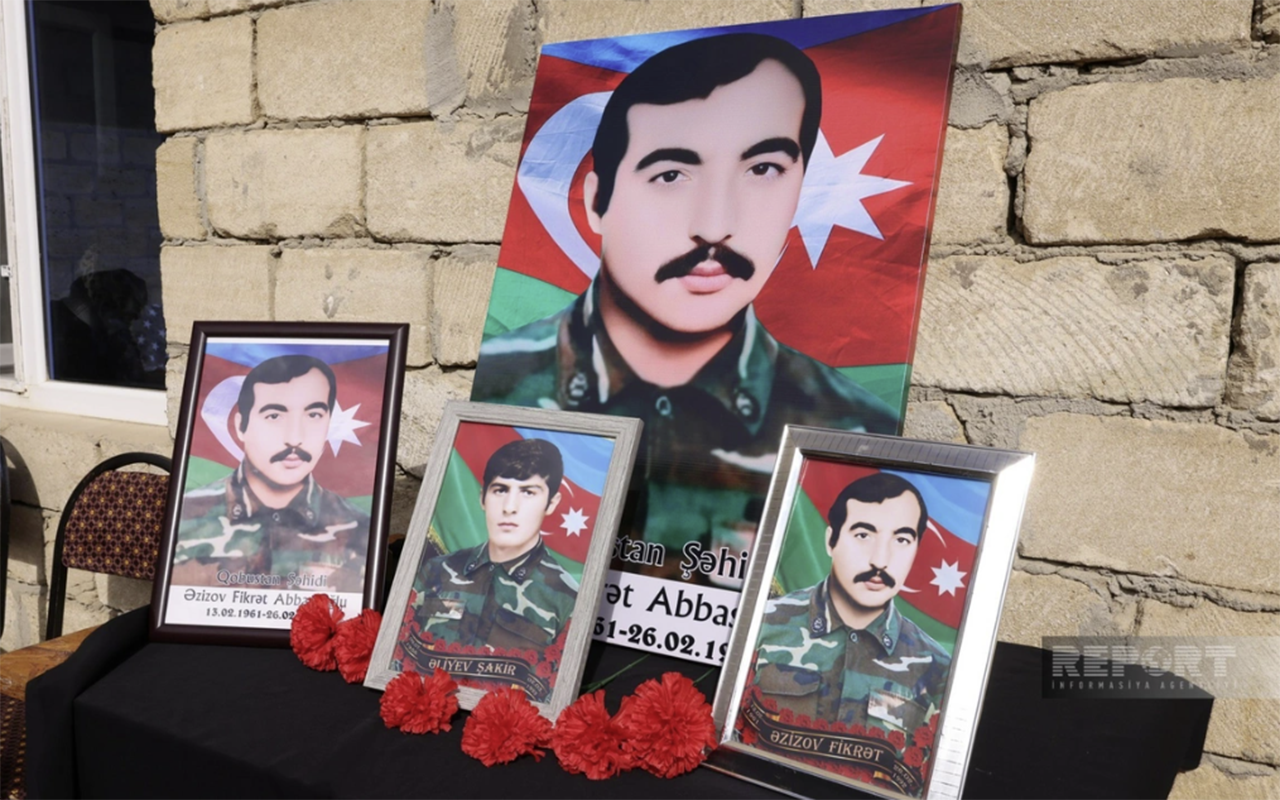İtkin şəhidlərimiz dəfn olundu - Fotolar - Yenilənib