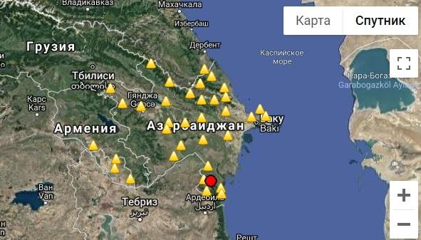 Azərbaycanda daha bir zəlzələ oldu