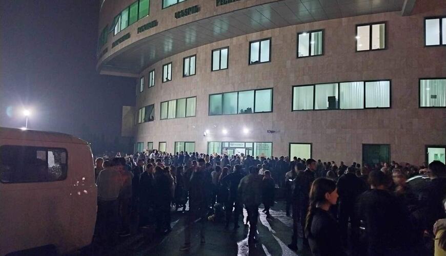 Xankəndidə baş verən partlayışda yaralananların GÖRÜNTÜLƏRİ YAYILDI - FOTO
